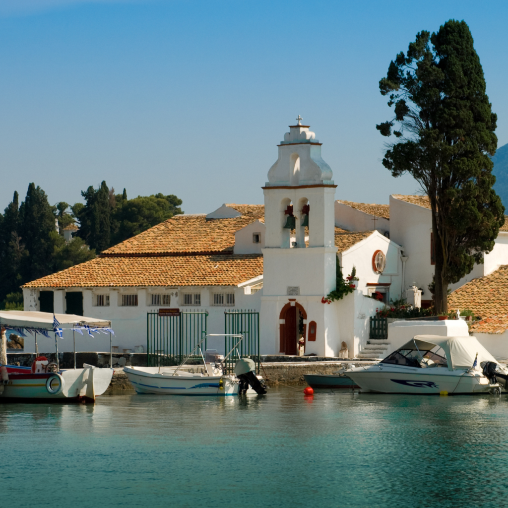 Monastery Vlacherna Corfu Island Pass©